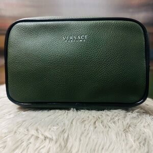 Versace Parfums✨💚🖤Green Cosmetic Bag